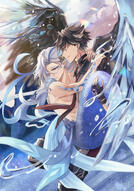 Étreinte Gelée: Neuvillette &amp; Wriothesley Switch Zine